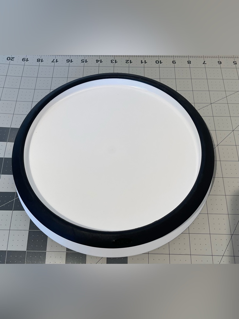 OXO Good Grips 11” Lazy Susan Turntable White Black Non-Slip Rotating Organizer